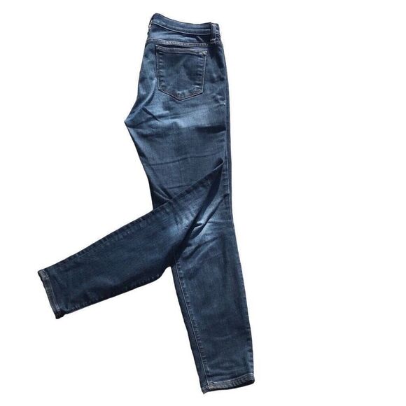 J Crew Denim Toothpick Size 30 Mid Blue Skinny Womens Jeans 30x28 - Picture 10 of 10